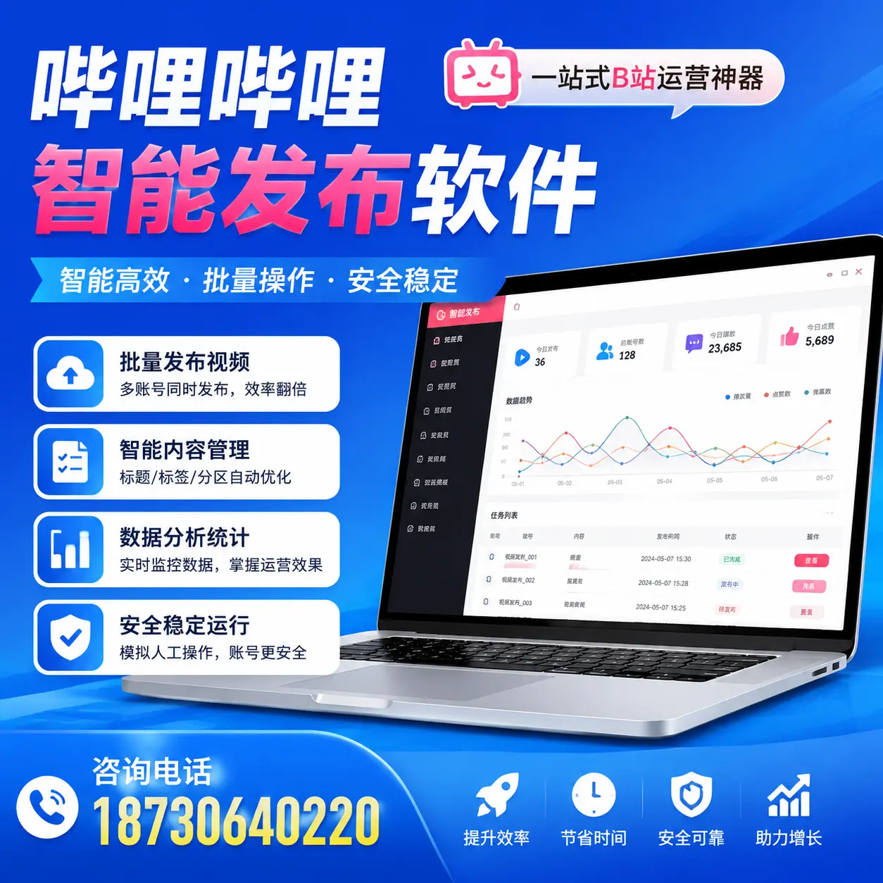 如何通过哔哩哔哩智能发布软件提升 儋州 企业曝光率